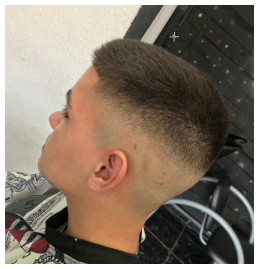 foto de corte degrade
